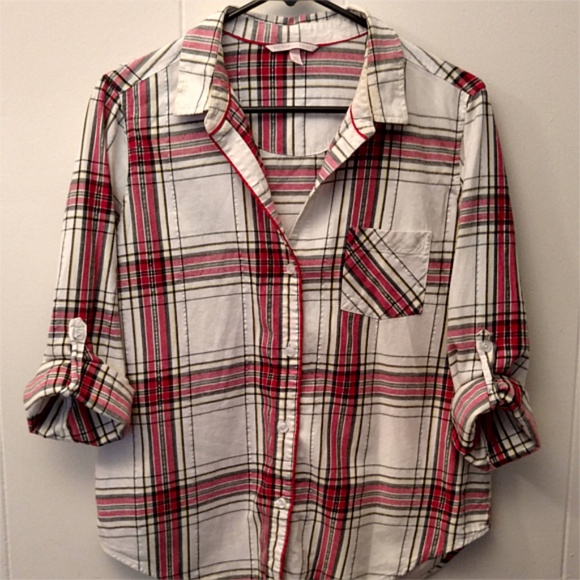 Victoria's Secret Flannel Shirt - Picture 2 of 5